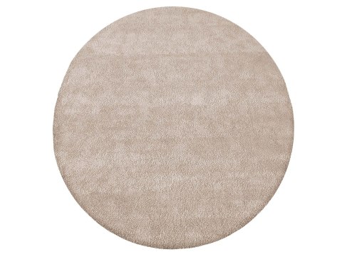 Dywan nowoczesny Koło Shaggy Cosy Balta 01 BO - Beżowy beżowy 133 cm