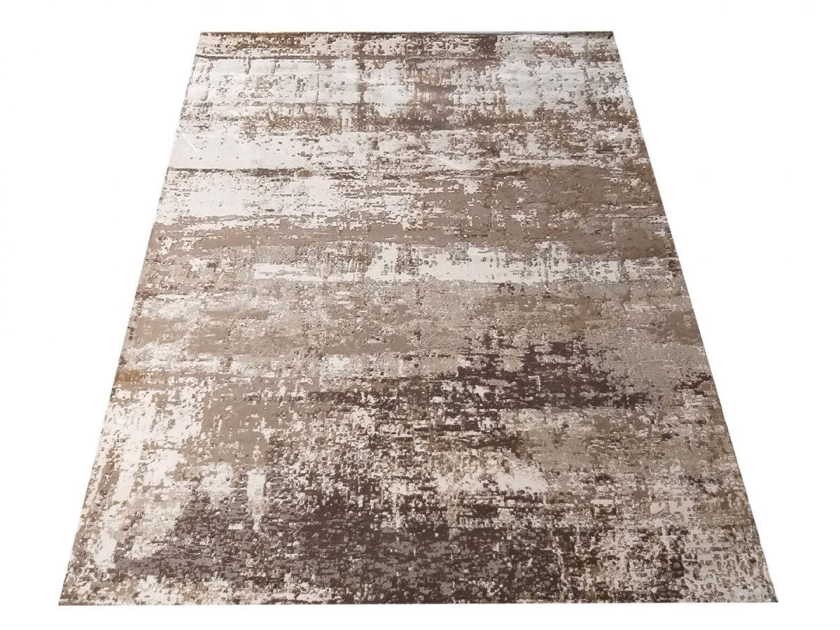 Dywan nowoczesny Milas Soft Shrink PRL 01B-KK - beżowo - brązowy 200 x 290 cm beżowy Dywan nowoczesny Milas Soft Shrink PRL 01B-KK - beżowo - brązowy 200 x 290 cm beżowy