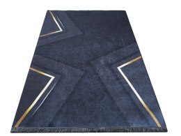 Dywan BLACK and GOLD 09 160 x 220 cm czarny