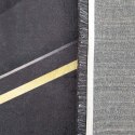 Dywan BLACK and GOLD 09 160 x 220 cm czarny