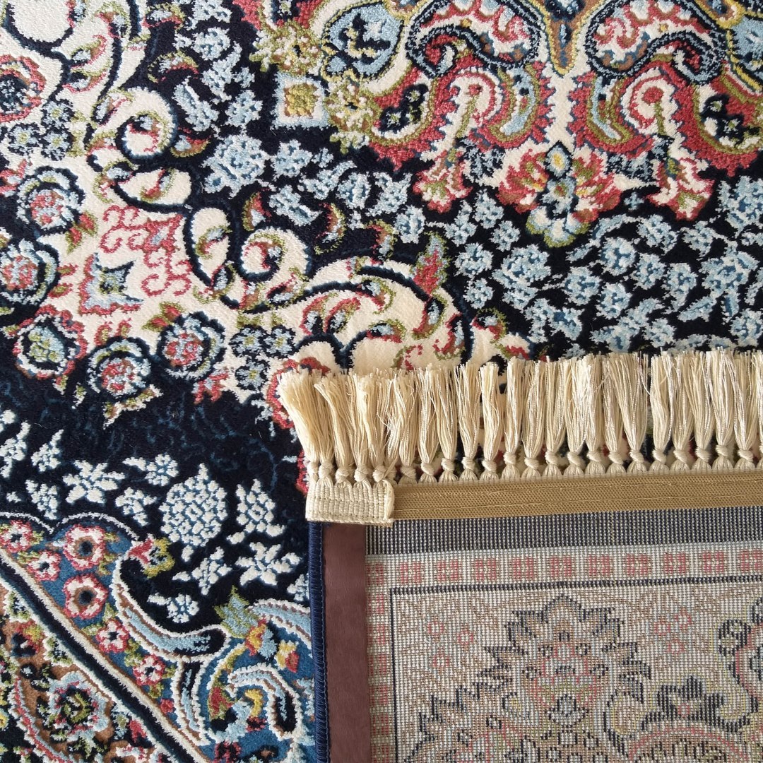 Dywan LUXURY IRANI 3671A CIEMNY GRANAT 200 x 300 cm granatowy Dywan LUXURY IRANI 3671A CIEMNY GRANAT 200 x 300 cm granatowy