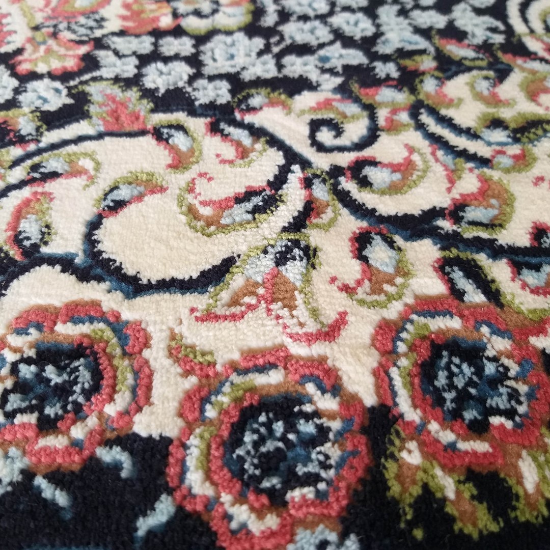 Dywan LUXURY IRANI 3671A CIEMNY GRANAT 200 x 300 cm granatowy Dywan LUXURY IRANI 3671A CIEMNY GRANAT 200 x 300 cm granatowy