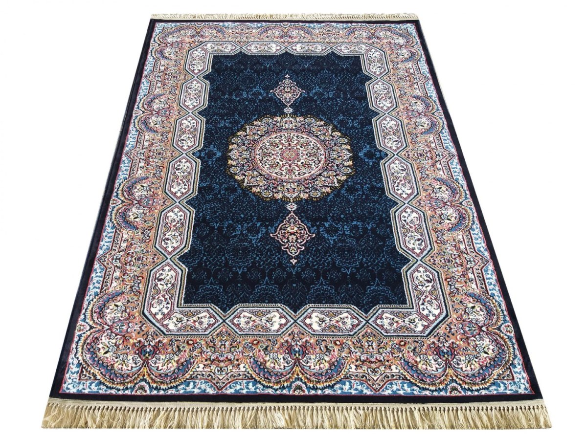 Dywan LUXURY IRANI B182A CIEMNY GRANAT 200 x 300 cm granatowy Dywan LUXURY IRANI B182A CIEMNY GRANAT 200 x 300 cm granatowy