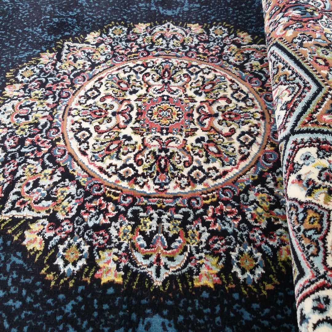 Dywan LUXURY IRANI B182A CIEMNY GRANAT 200 x 300 cm granatowy Dywan LUXURY IRANI B182A CIEMNY GRANAT 200 x 300 cm granatowy