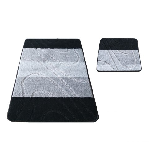 Komplet łazienkowy Montana 05 Czarny Komplet (50 cm x 80 cm i 40 cm x 50 cm) czarny Komplet łazienkowy Montana 05 Czarny Komplet (50 cm x 80 cm i 40 cm x 50 cm) czarny