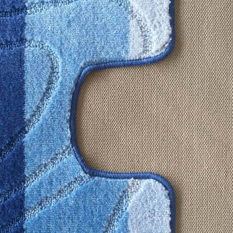 Komplet łazienkowy Montana z wycięciem 05 Blue Komplet (50 cm x 80 cm i 40 cm x 50 cm) niebieski Komplet łazienkowy Montana z wycięciem 05 Blue Komplet (50 cm x 80 cm i 40 cm x 50 cm) niebieski