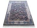 Dywan Ekskluzywny Qum Silk 10 Navy 160 x 230 cm granatowy