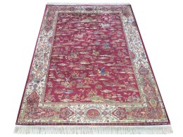 Dywan Ekskluzywny Qum Silk 10 Red 160 x 230 cm czerwony