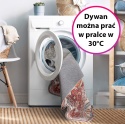 Dywan pluszowy shaggy do prania Brązowy 120 x 170