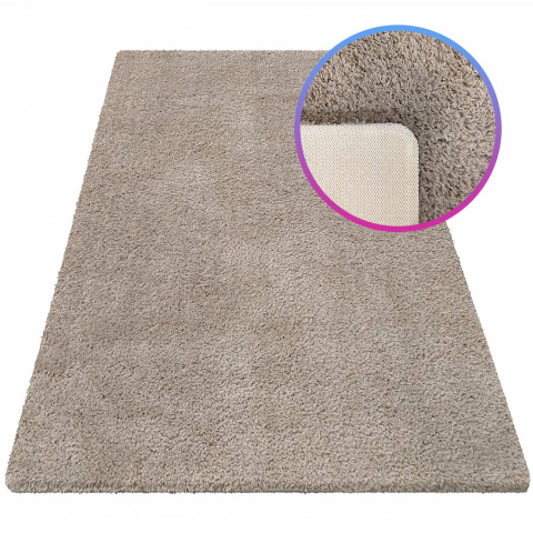 Dywan pluszowy shaggy do prania Latte 120 x 170 Dywan pluszowy shaggy do prania Latte 120 x 170
