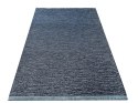 Dywan DIAMOND 02 BLUE 80 x 150 cm niebieski