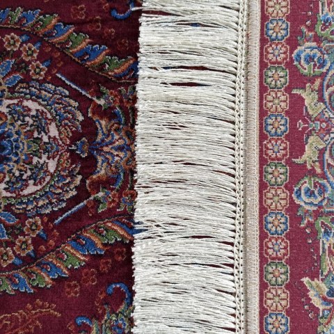 Dywan Ekskluzywny Qum Silk 08 Red 200 x 300 cm czerwony Dywan Ekskluzywny Qum Silk 08 Red 200 x 300 cm czerwony