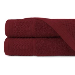 Ręcznik D Bawełna 100% Solano Bordo (P) 30x50+50x90+70x140 kpl.