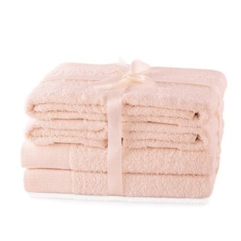 Frankhauer Zestaw 6 ręczników AMARILIS - różne kolory 2*70x140+4*50x100+4*30X50 - 2*70x140+4*50x100+4*30X50 Frankhauer Zestaw 6 ręczników AMARILIS - różne kolory 2*70x140+4*50x100+4*30X50 - 2*70x140+4*50x100+4*30X50