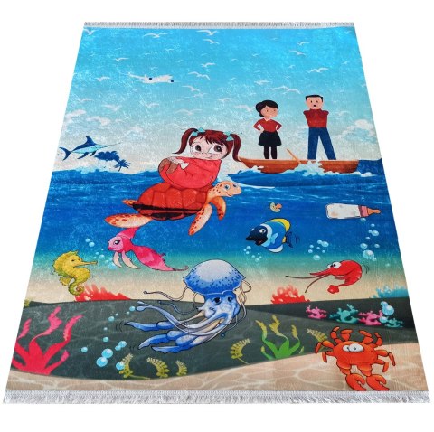 Dywan dziecięcy NEW BAMBINO 07 120 x 180 cm wielokolorowy