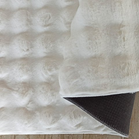 Dywan MERLIN 3D White 160 x 200 cm biały Dywan MERLIN 3D White 160 x 200 cm biały