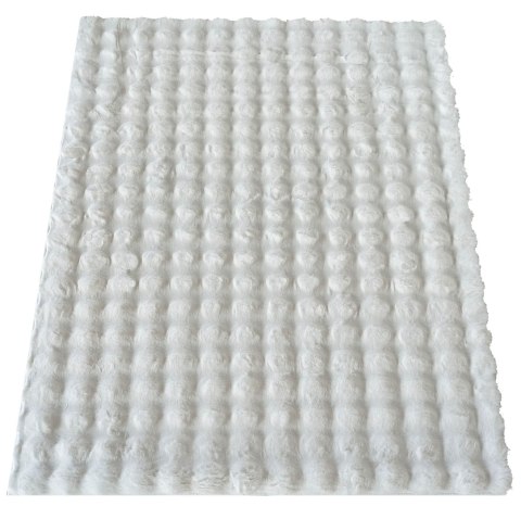 Dywan MERLIN 3D White 200 x 290 cm biały