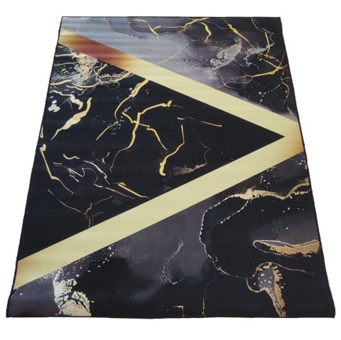 Dywan BLACK and GOLD N 12 60 x 100 cm czarny Dywan BLACK and GOLD N 12 60 x 100 cm czarny