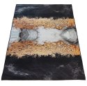 Dywan BLACK and GOLD N 13 120 x 180 cm czarny