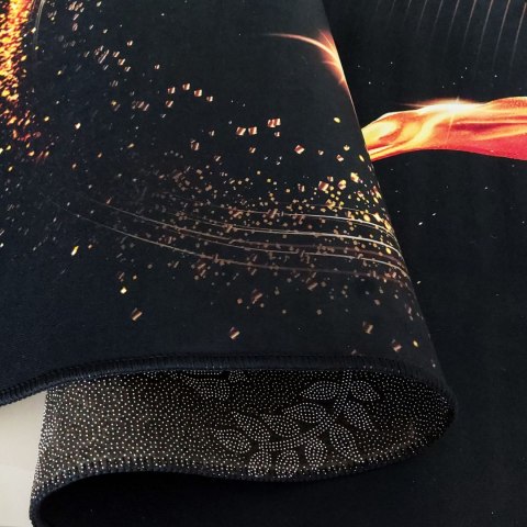 Dywan BLACK and GOLD N 15 80 x 150 cm czarny Dywan BLACK and GOLD N 15 80 x 150 cm czarny