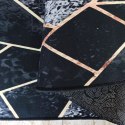 Dywan BLACK and GOLD N 16 60 x 100 cm czarny