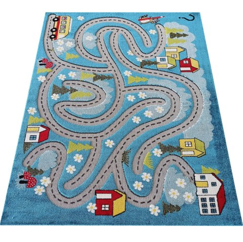 Dywan Color Kids 02 Blue 300 x 400 cm Dywan Color Kids 02 Blue 300 x 400 cm