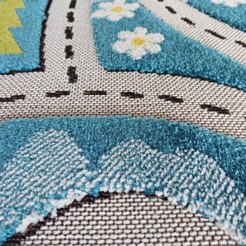 Dywan Color Kids 02 Blue 400 x 500 cm Dywan Color Kids 02 Blue 400 x 500 cm
