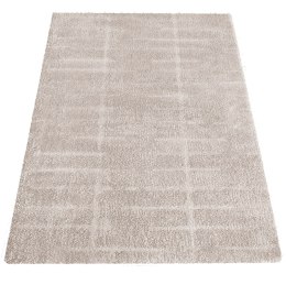 Dywan nowoczesny Shaggy Cosy Balta 02 BO - Beżowy 80 x 130 cm beżowy