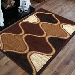 Dywan BCF Alfa 04N - brązowy 90 x 310 cm brązowy