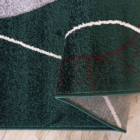 Dywan OTTO 05 Szaro-Zielony 80 x 150 cm