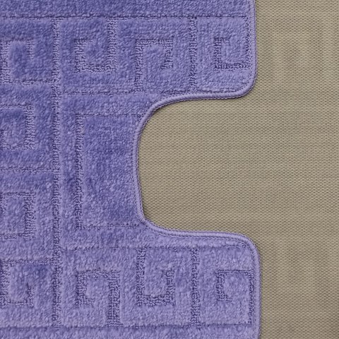 Komplet łazienkowy Montana z wycięciem Ethnic Dark Lilac Komplet (50 cm x 80 cm i 40 cm x 50 cm) Komplet łazienkowy Montana z wycięciem Ethnic Dark Lilac Komplet (50 cm x 80 cm i 40 cm x 50 cm)