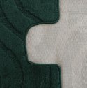 Komplet łazienkowy Montana z wycięciem Symphony Hunter Green Komplet (50 cm x 80 cm i 40 cm x 50 cm)