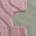 Komplet łazienkowy Montana z wycięciem Symphony Rose Komplet (50 cm x 80 cm i 40 cm x 50 cm)
