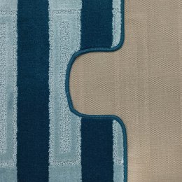 Komplet łazienkowy Montana z wycięciem Said XL Deep Lake Komplet (60 cm x 100 cm i 50 cm x 60 cm)