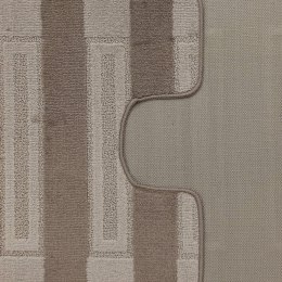 Komplet łazienkowy Montana z wycięciem Said XL Fungi Grey Komplet (60 cm x 100 cm i 50 cm x 60 cm)