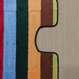 Komplet łazienkowy Montana z wycięciem Said XL Multi Komplet (60 cm x 100 cm i 50 cm x 60 cm)