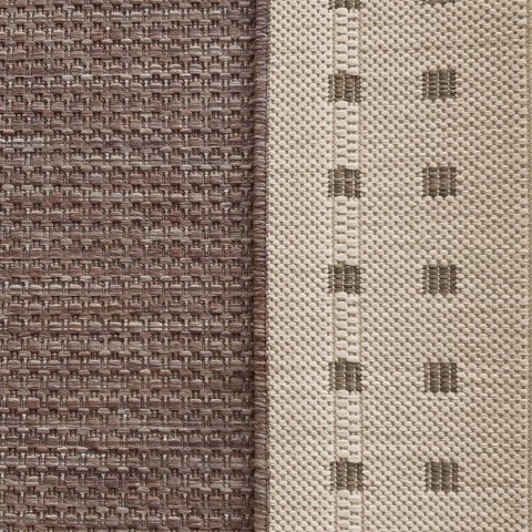 Chodnik sznurkowy dwustronny ZARA 11 brązowy brązowy 100 cm Chodnik sznurkowy dwustronny ZARA 11 brązowy brązowy 100 cm
