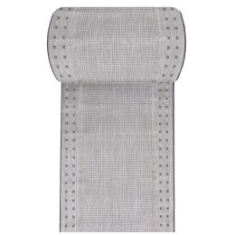 Chodnik sznurkowy dwustronny ZARA 11 szary szary 120 cm