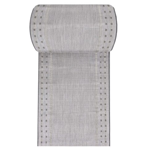 Chodnik sznurkowy dwustronny ZARA 11 szary szary 80 cm Chodnik sznurkowy dwustronny ZARA 11 szary szary 80 cm