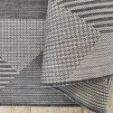 Dywan sznurkowy dwustronny ZARA 16 szary 160 x 230 cm szary