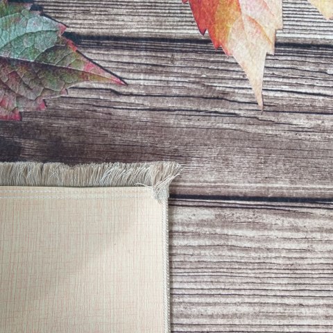 Horeca 06N liście 80 x 220 cm brązowy Horeca 06N liście 80 x 220 cm brązowy