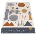 Dywan Lovi Lumi 01 160 x 220 cm wielokolorowy