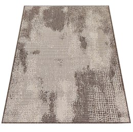 Dywan sznurkowy dwustronny ZARA 10 brązowy 160 x 230 cm brązowy