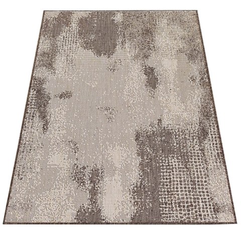 Dywan sznurkowy dwustronny ZARA 10 brązowy 160 x 230 cm brązowy Dywan sznurkowy dwustronny ZARA 10 brązowy 160 x 230 cm brązowy
