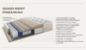 Frankhauer Materac pocket PREMIUM LUX - 180 x 200 - Premium GOLD