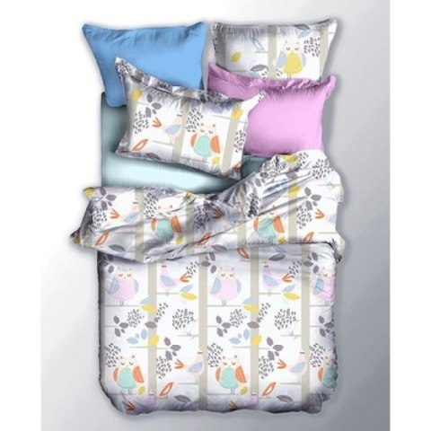 Frankhauer Pościel 100% mikrofibra BASIC SOWA - 200X200+80X80*2 Frankhauer Pościel 100% mikrofibra BASIC SOWA - 200X200+80X80*2