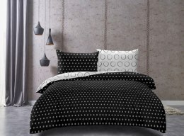 Frankhauer Pościel CZARNA NOC 100% mikrofibra - 135X200*2+80X80*2