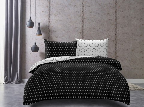 Frankhauer Pościel CZARNA NOC 100% mikrofibra - 135X200*2+80X80*2