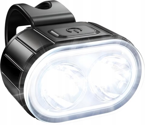 LAMPKA ROWEROWA PRZEDNIA TYLNA ŚWIATŁO LED NA ROWER KIEROWNICĘ MOCNA USB LAMPKA ROWEROWA PRZEDNIA TYLNA ŚWIATŁO LED NA ROWER KIEROWNICĘ MOCNA USB
