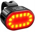 LAMPKA ROWEROWA PRZEDNIA TYLNA ŚWIATŁO LED NA ROWER KIEROWNICĘ MOCNA USB